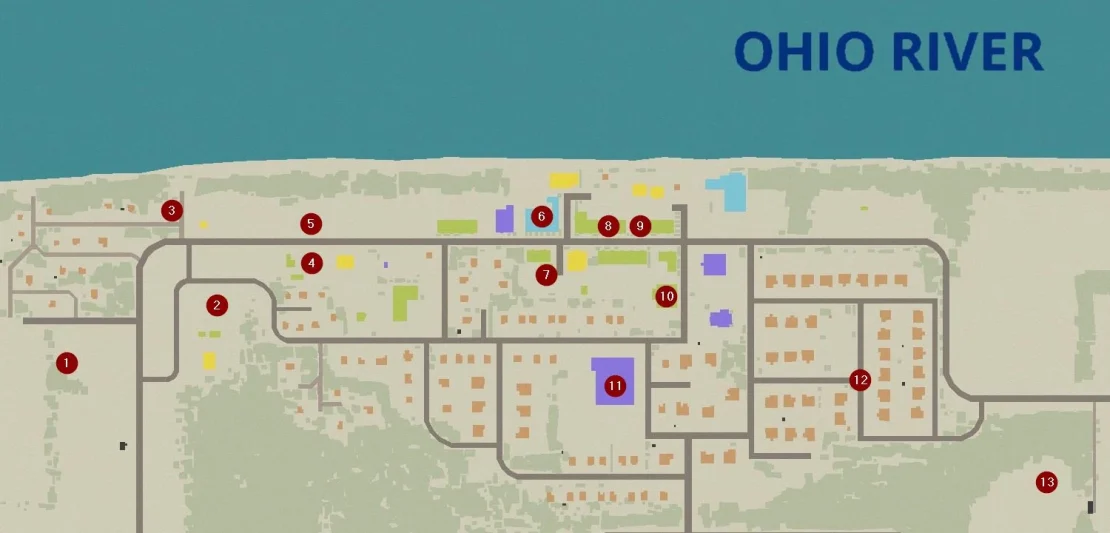 riverside map project zomboid