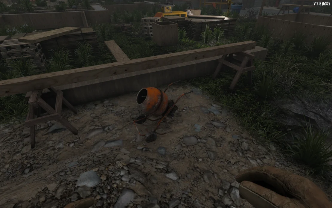 7 days to die cement mixer