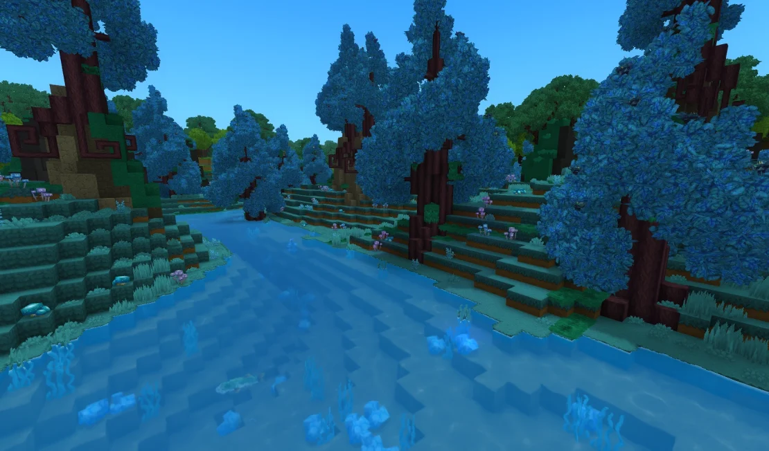 azure forest biome hytale