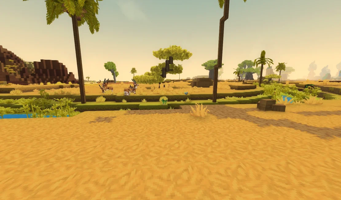 golden stepped biome hytale