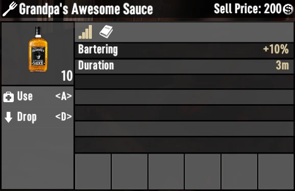 grandpa's awesome sauce 7 days to die