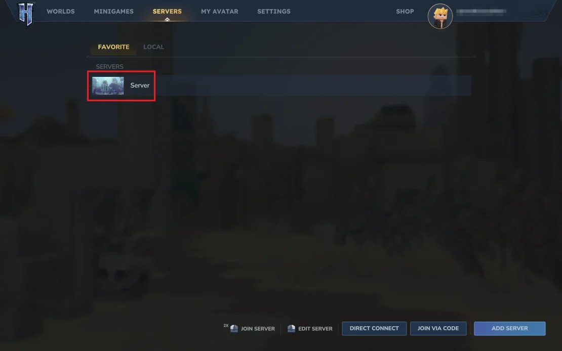 hytale join server