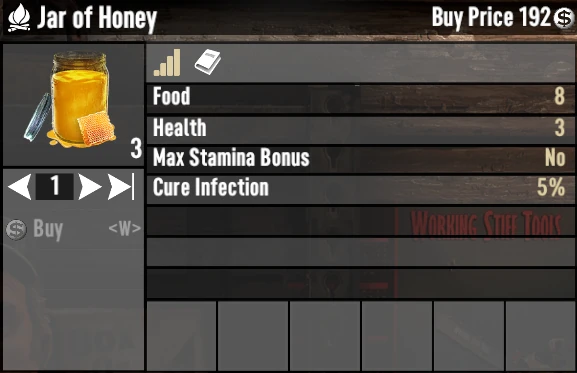 jar of honey 7 days to die