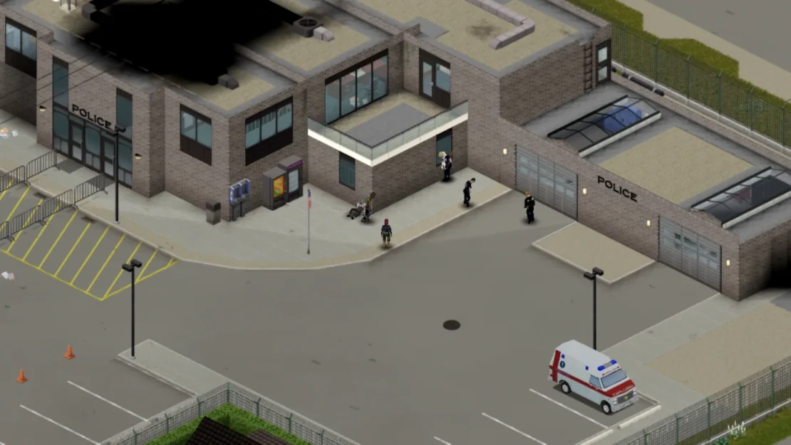 muldraugh police station project zomboid