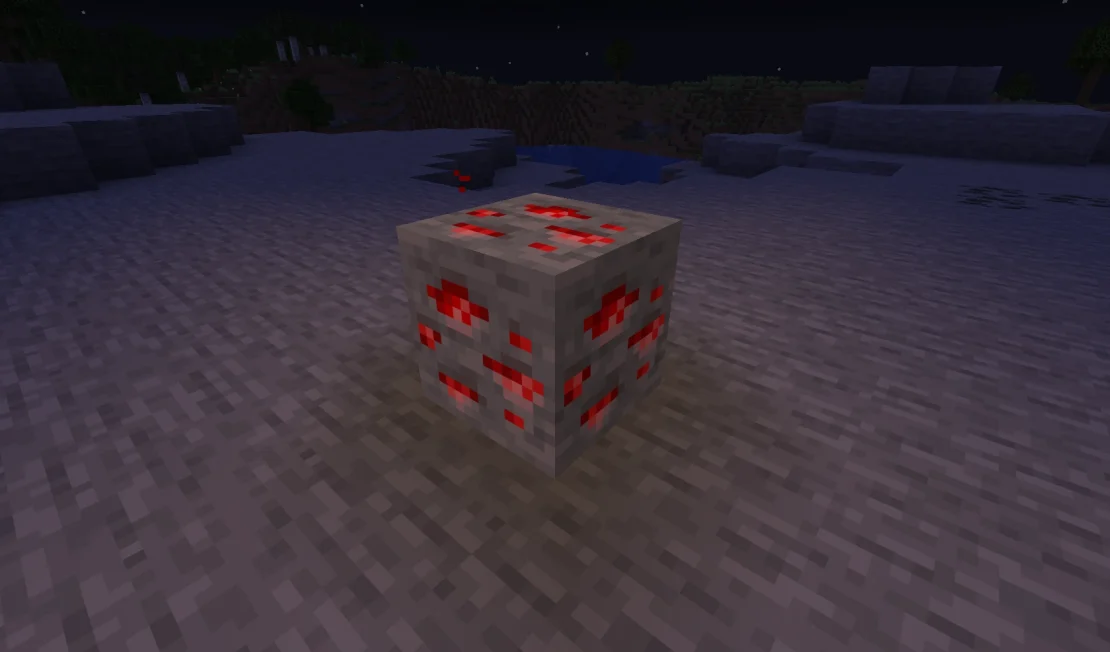 redstone ore block minecraft