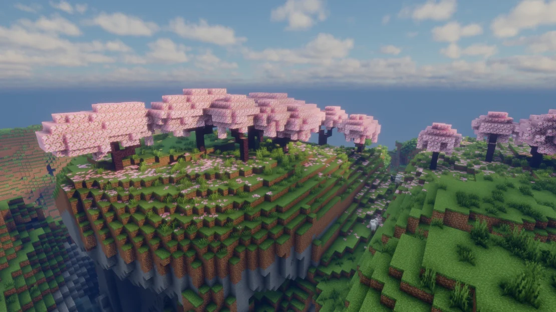 cherry grove minecraft
