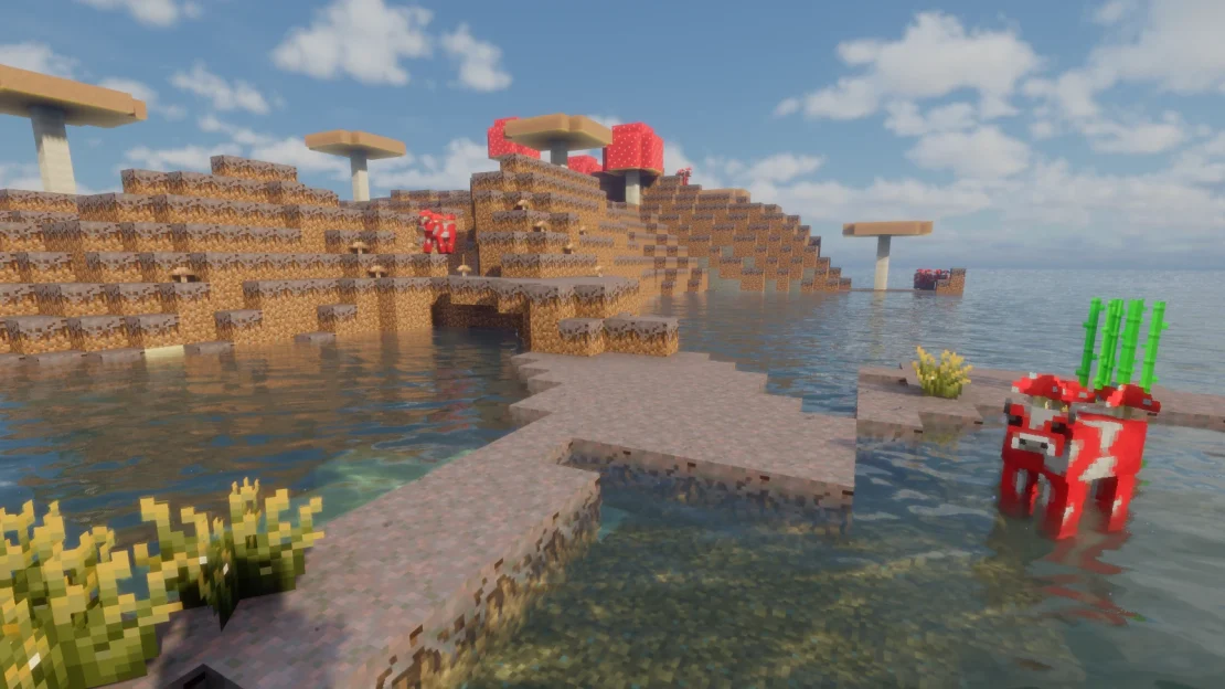 mushroom fields minecraft