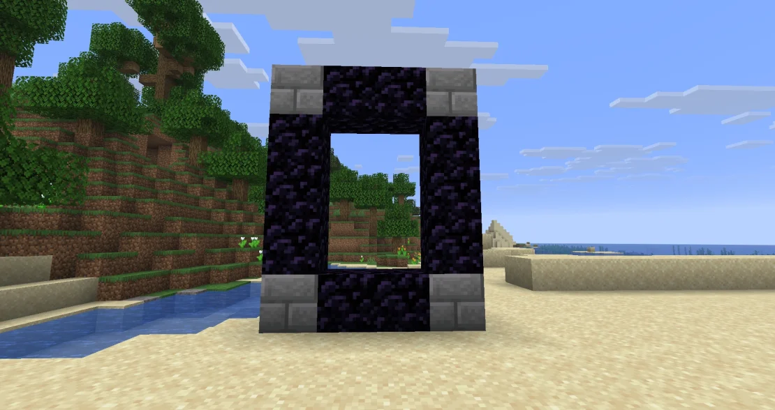 obsidian portal frame minecraft