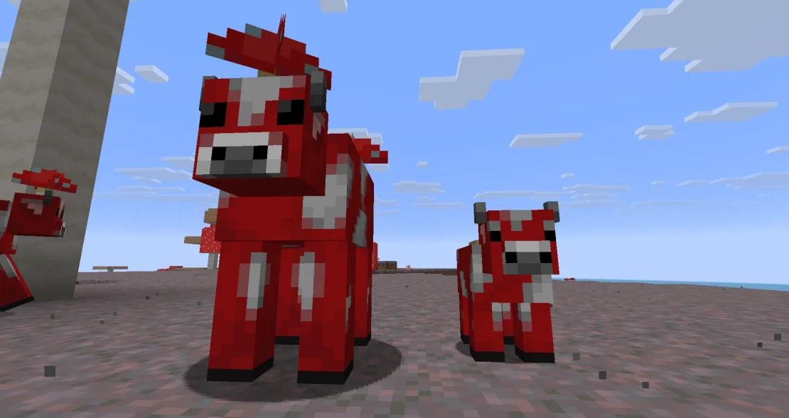 red mooshroom minecraft