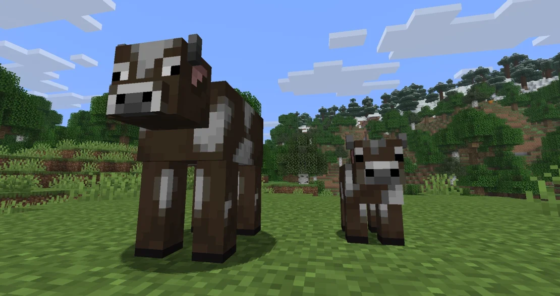 temperate cow minecraft