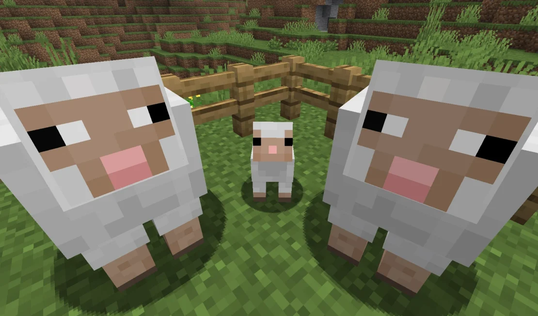 baby sheep minecraft
