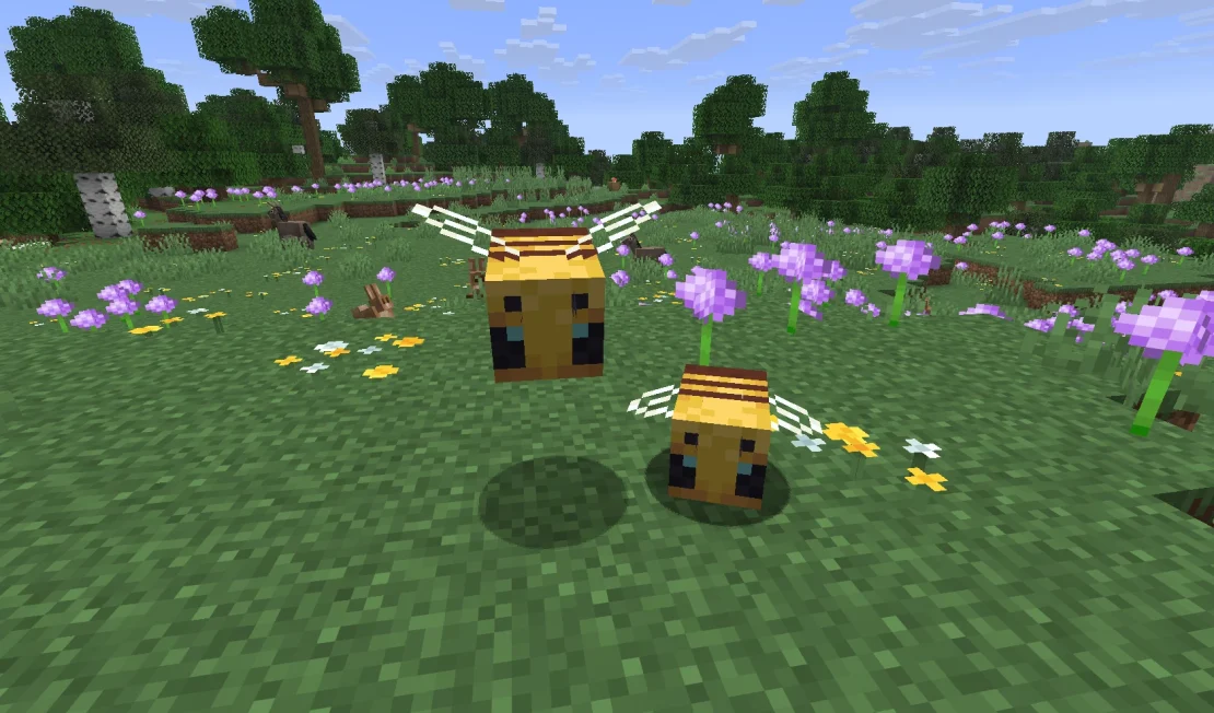 bees minecraft