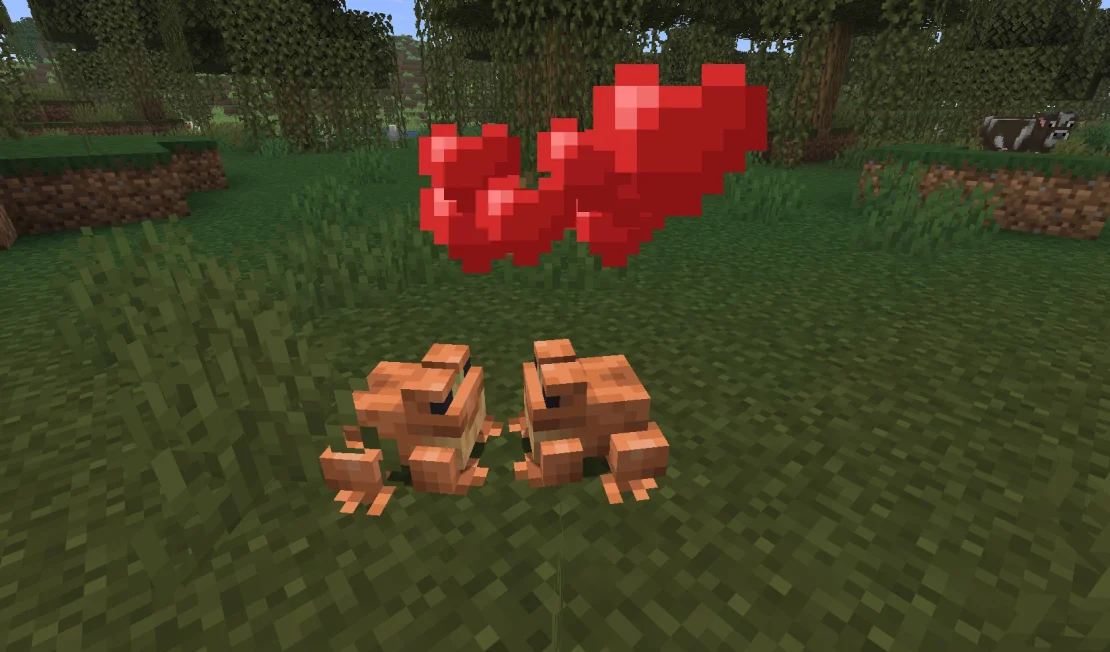 breed frogs minecraft