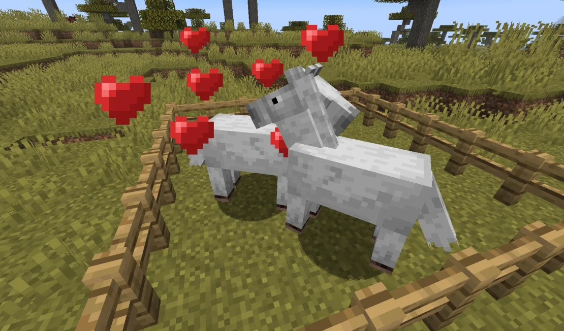 breed horses minecraft