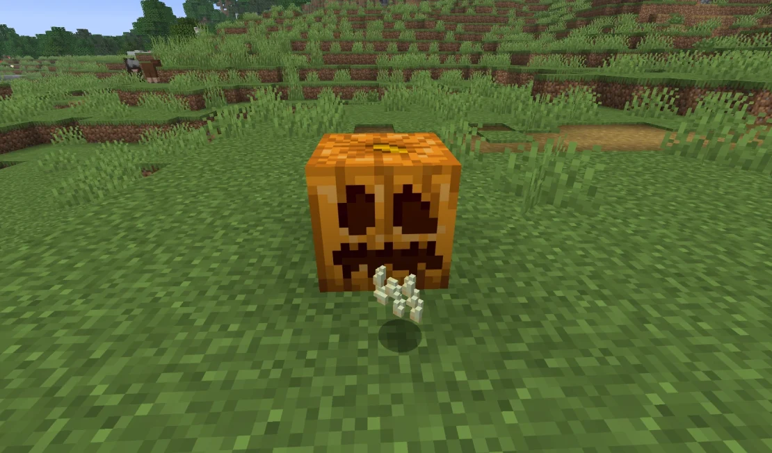 carved pumpkin minecraft