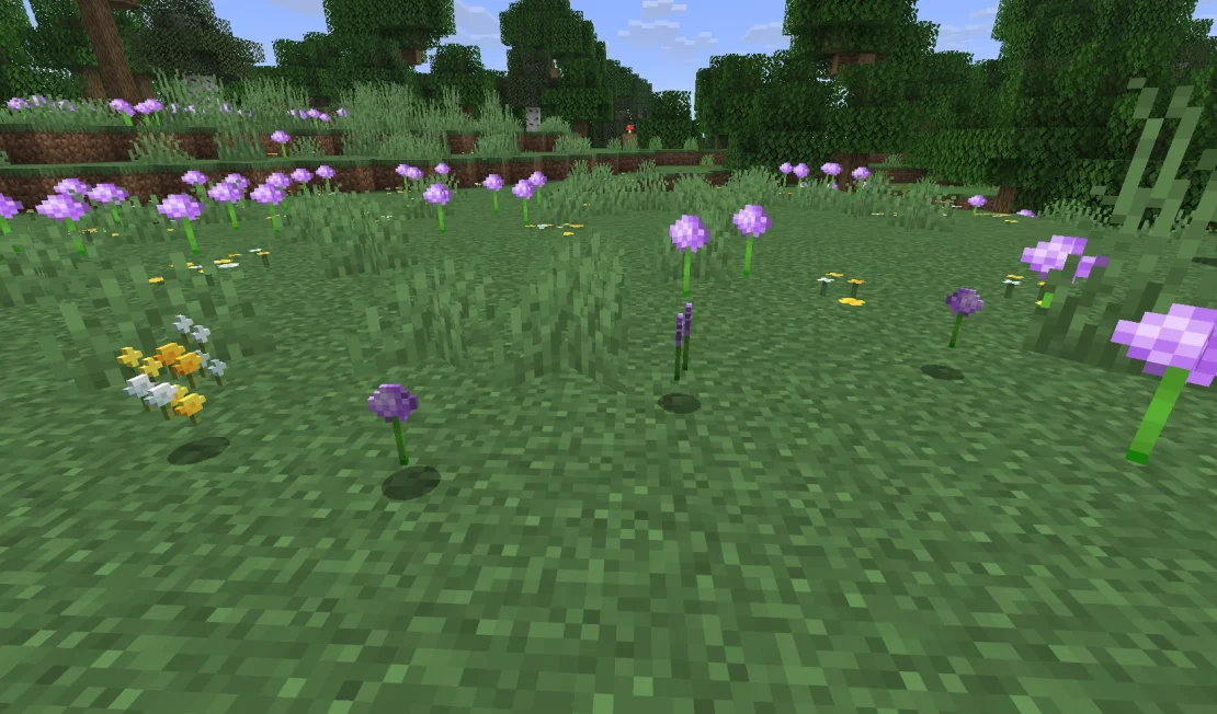 flowers minecraft