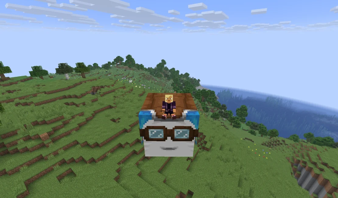 happy ghast in harness minecraft