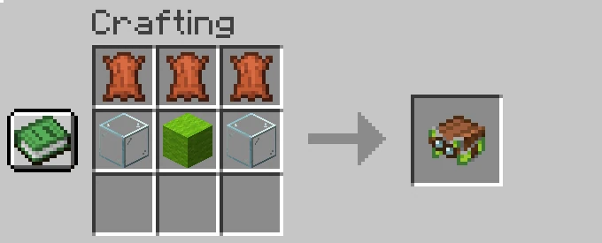 harness recipe minecraft