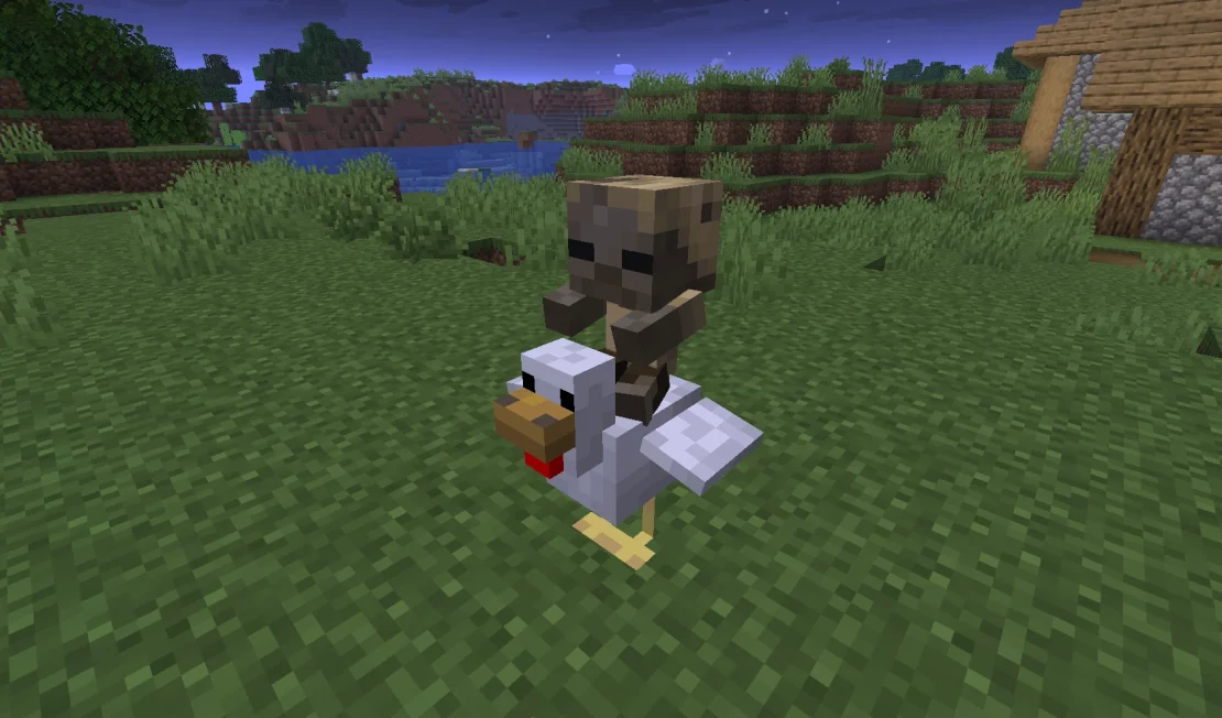husk chicken jockey minecraft