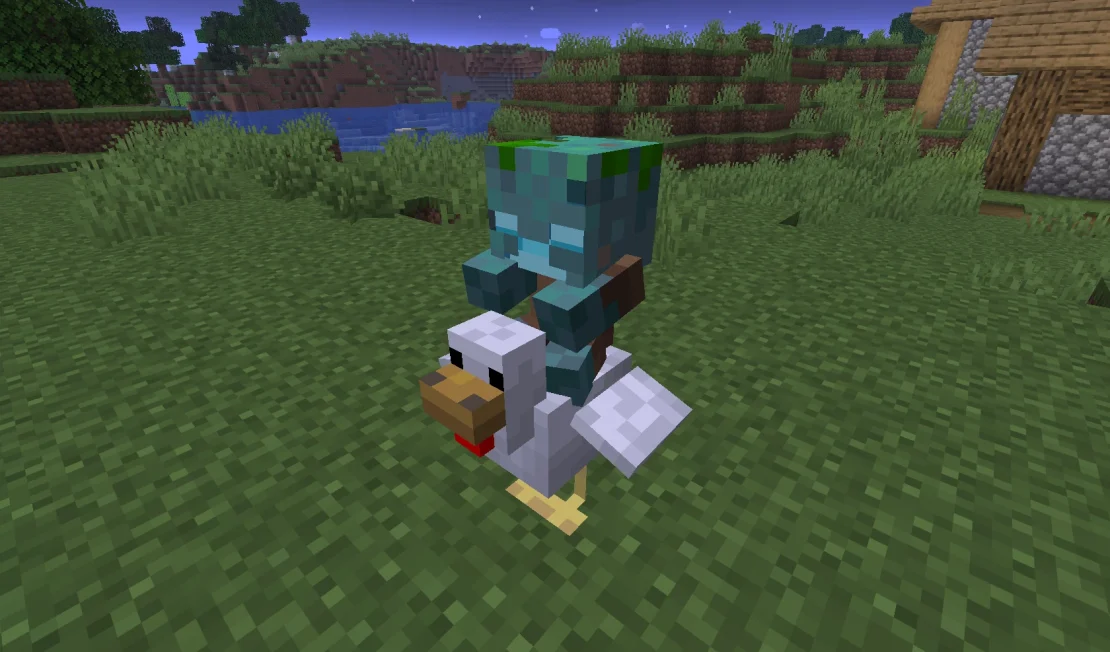 husk chicken jockey minecraft