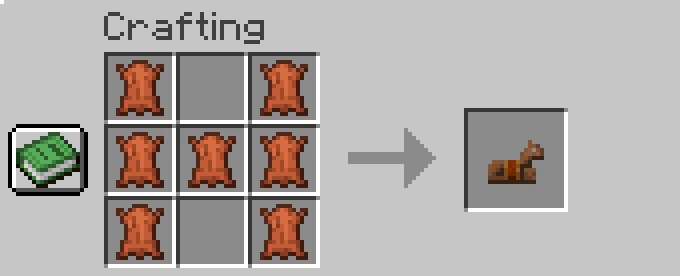 leather horse armor recipe minecraft
