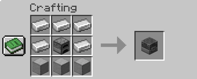 blast furnace crafting recipe minecraft