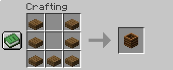 composter crafting recipe minecraft