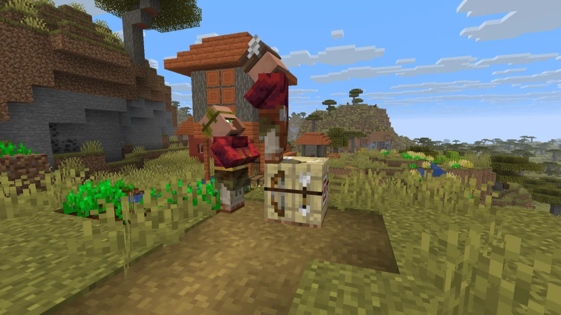 fletching table minecraft