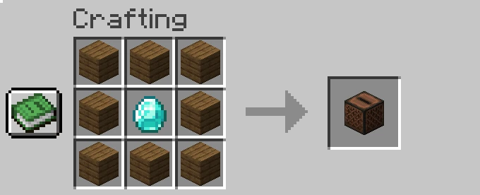 jukebox recipe minecraft