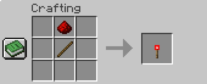 redstone torch recipe minecraft