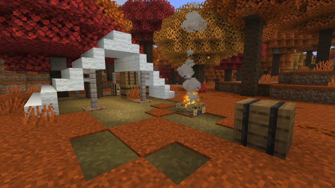 abandoned camp minecraft