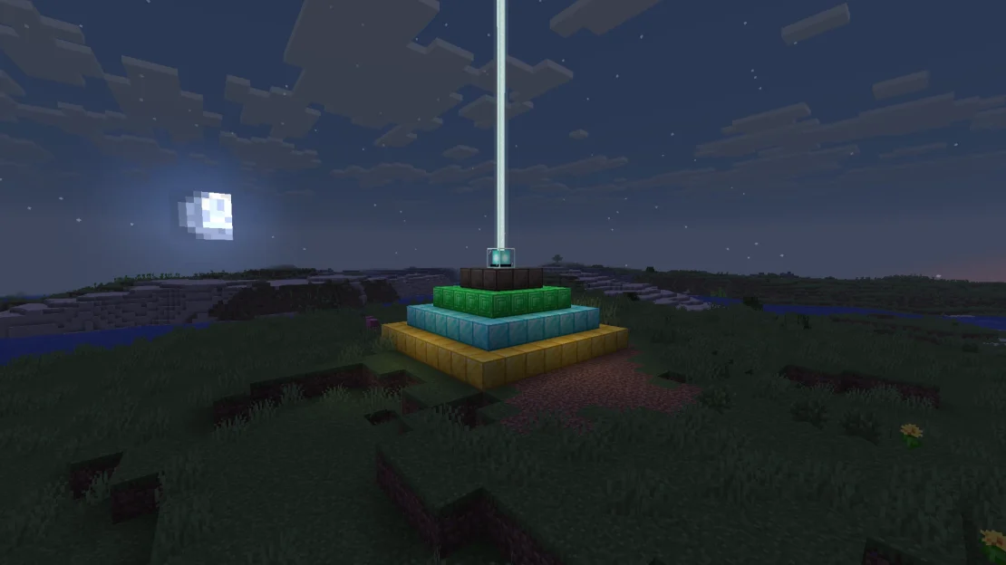 beacon pyramid minecraft