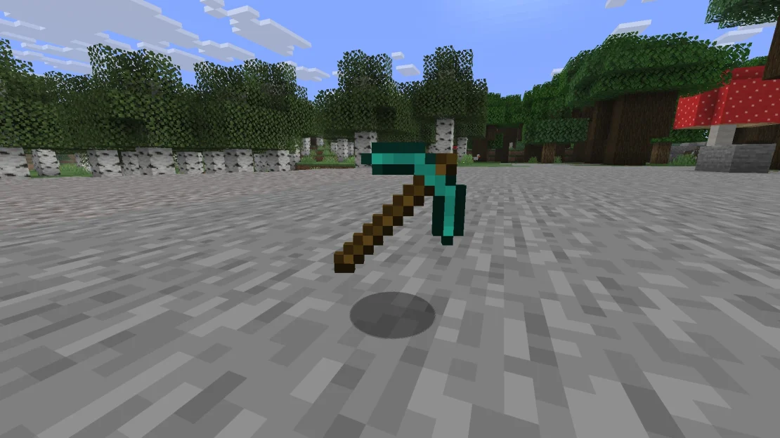 diamond pickaxe minecraft