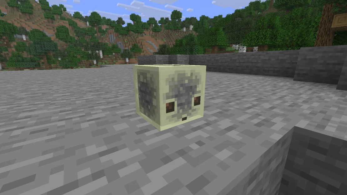 slow bouncy sulfur cube minecraft