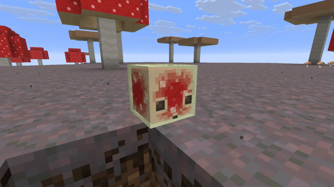 slow sliding sulfur cube minecraft