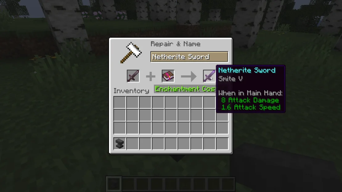 smite enchantment minecraft