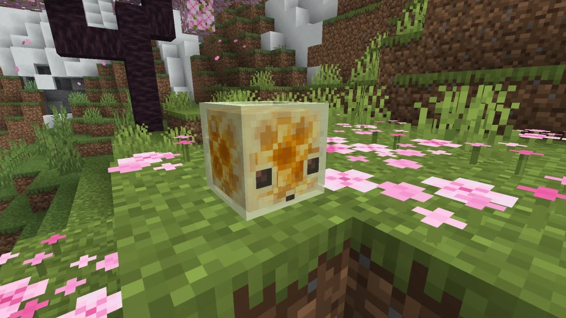 sticky sulfur cube minecraft