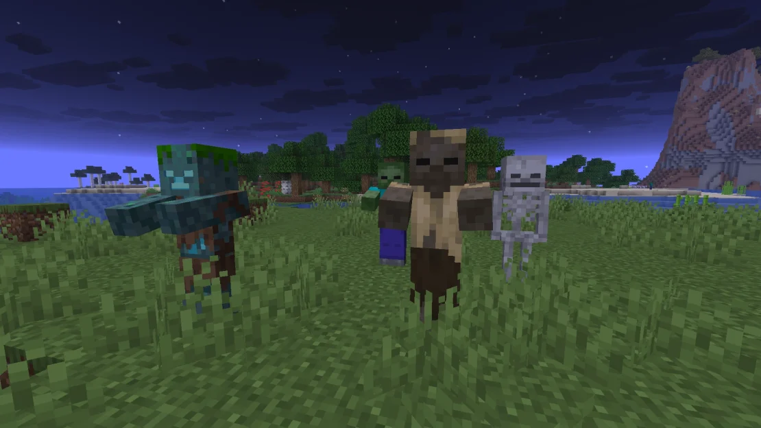 undead mobs minecraft
