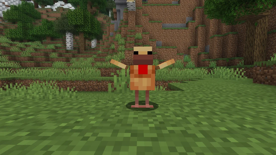 warm chicken minecraft