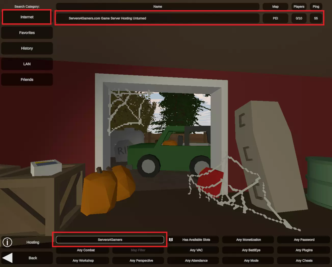 How to connect Unturned 5