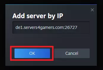 How to connect ARK server 5
