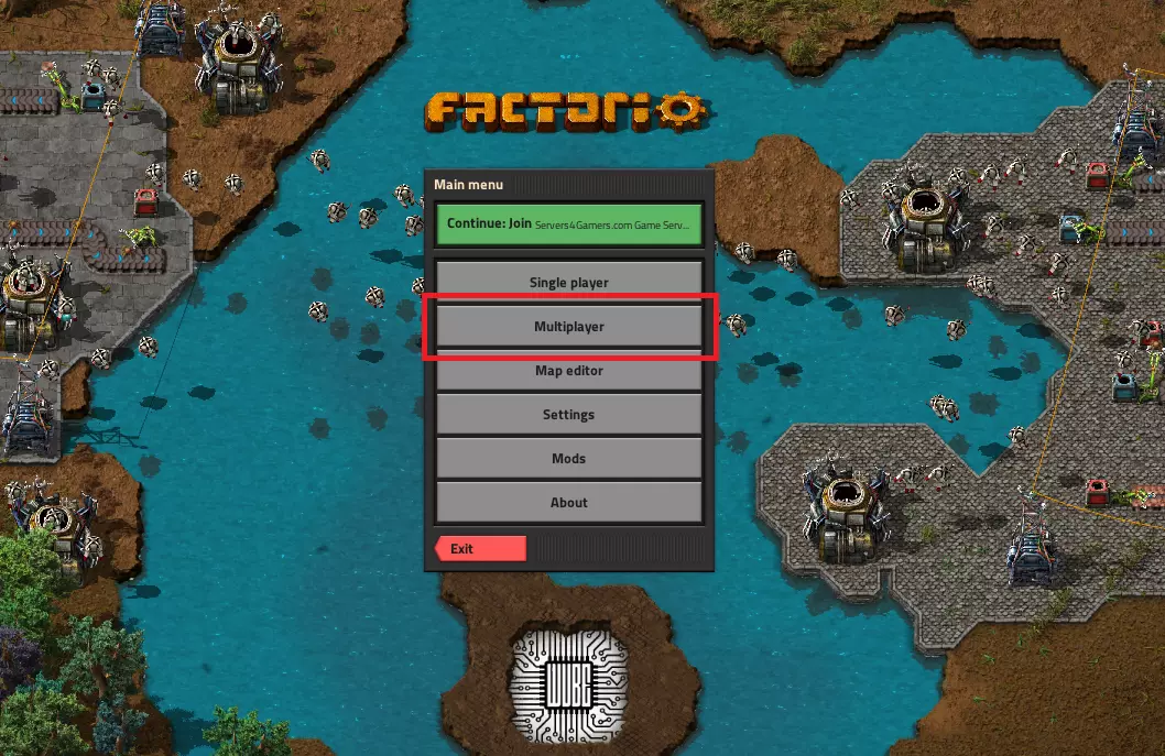 How to connect Factorio server 4
