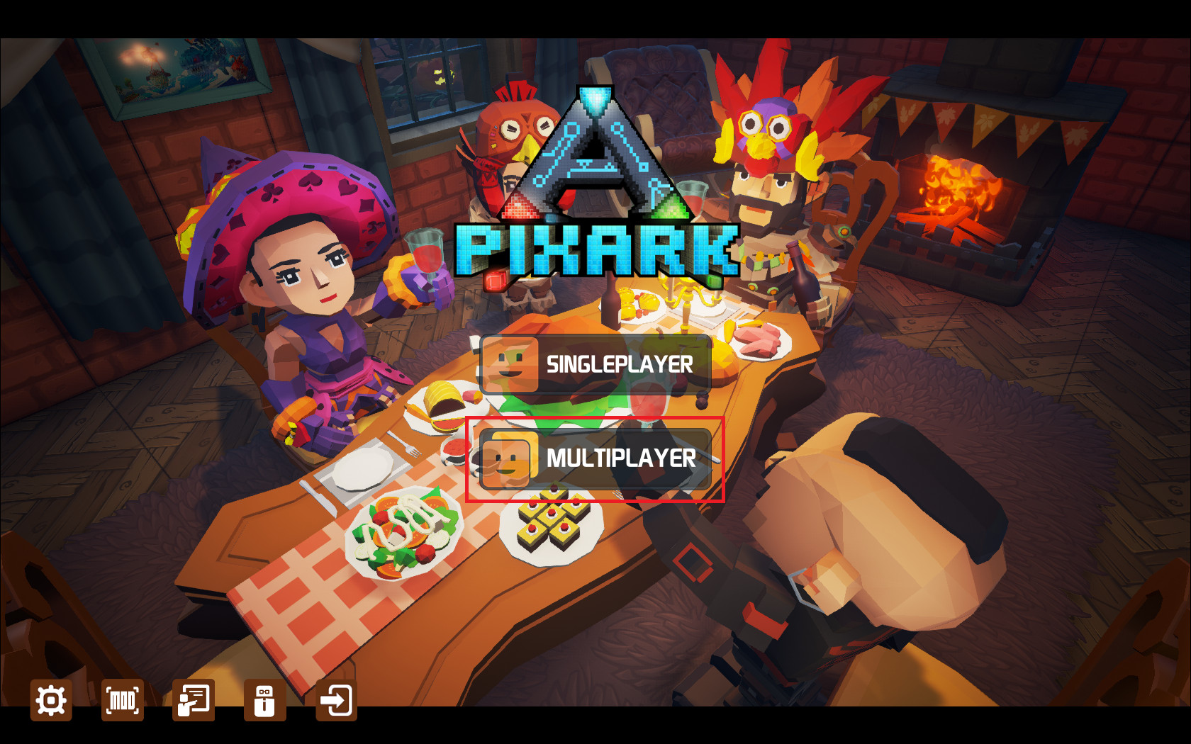 How to connect PixARK server 1