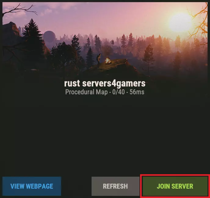 How to connect Rust server 6