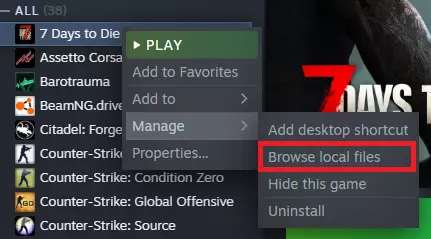 How to install 7 Days to Die mods 1