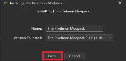 How to change Feed the Beast modpack 5