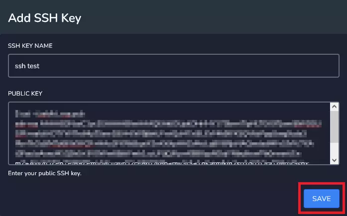 How to add SSH Key 1